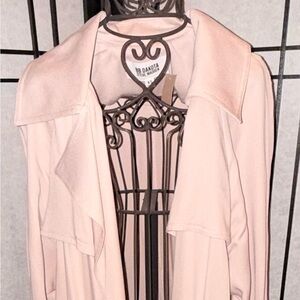 BB Dakota Women's Soft Pink Trench Coat
